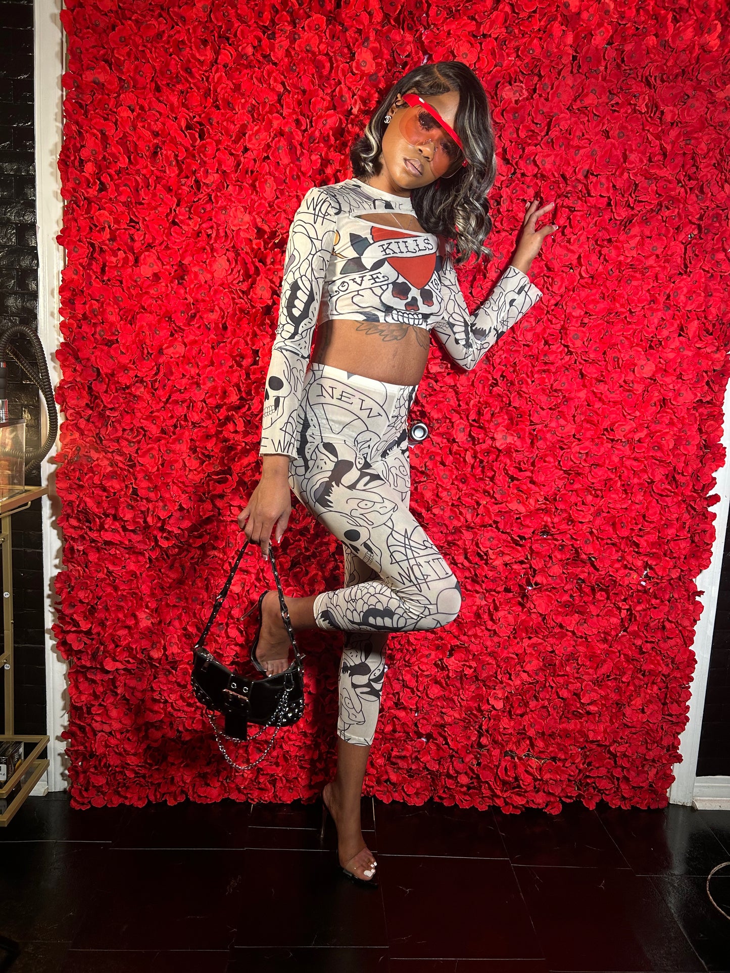 ED HARDY rockstar 2 piece